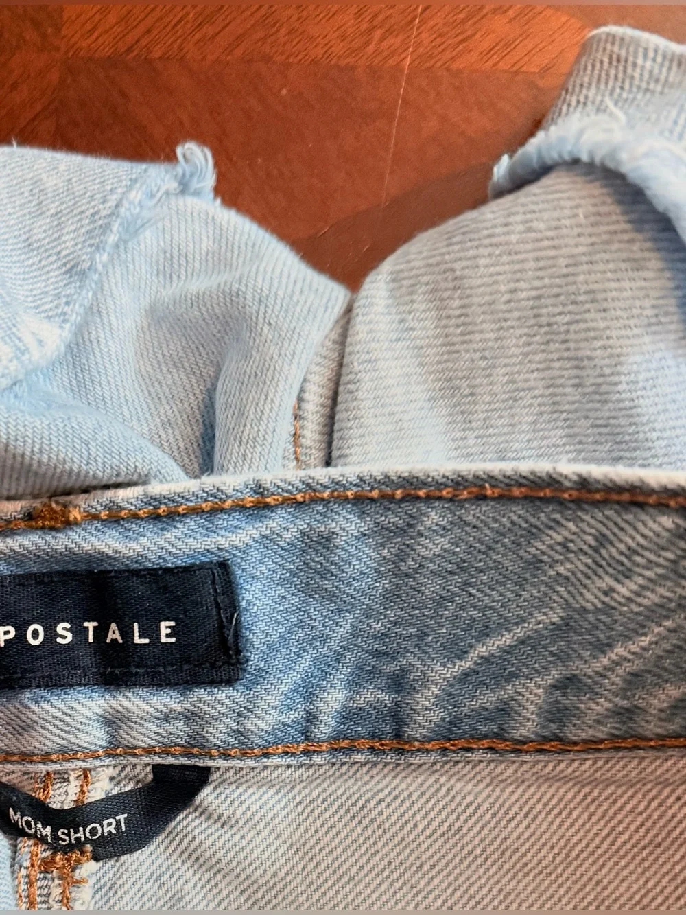 Aeropostale Light Blue Denim Shorts